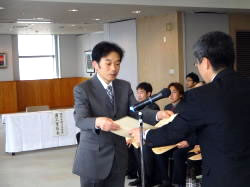 清地工場 製造グループ 検査チーム 久保田正則さん