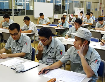 清地工場 社内勉強会